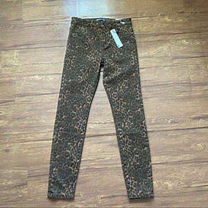 High Rise Tractrblue Slim High Stretch Jean Sz 25